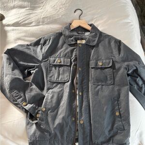 Marine Layer waxed canvas jacket